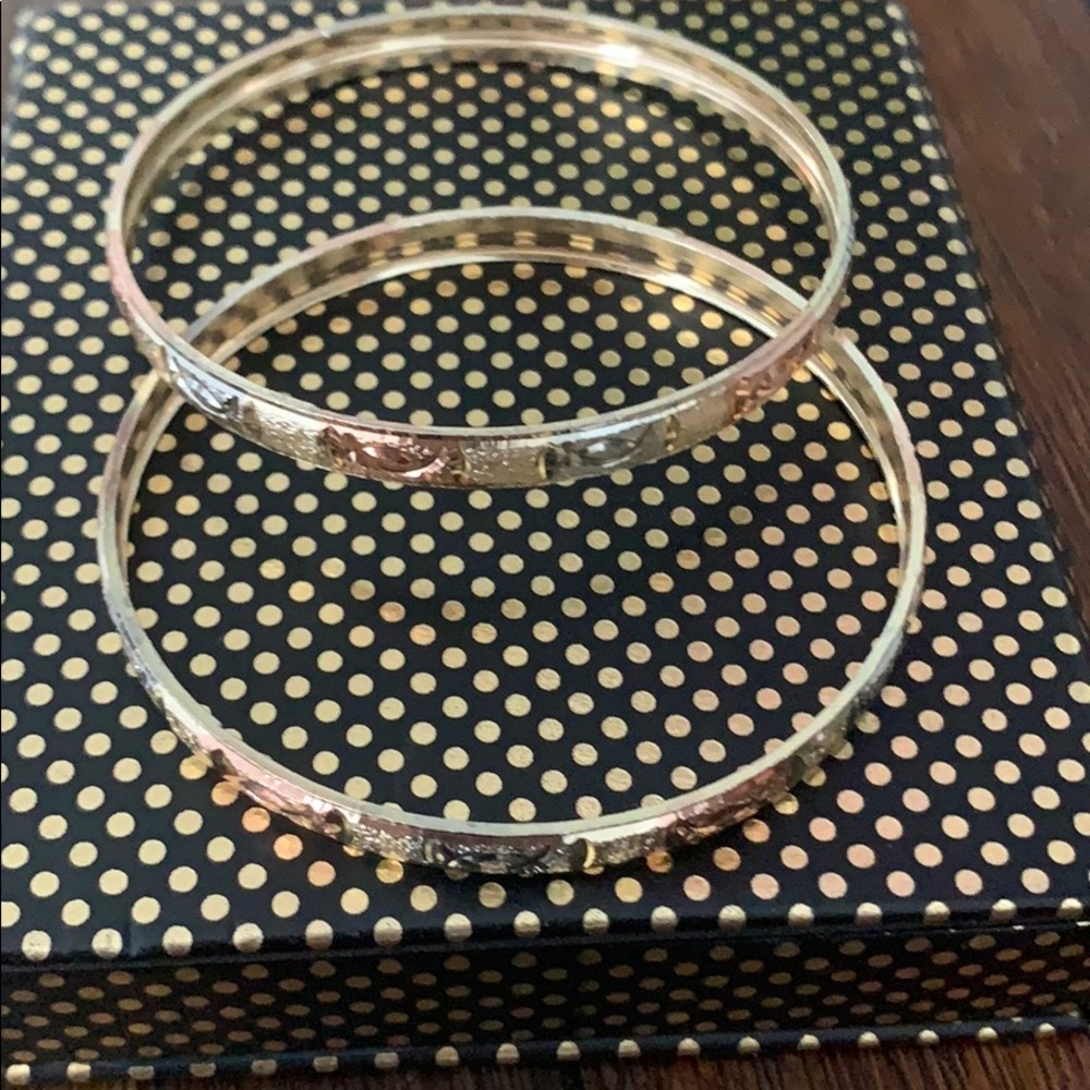 Bathe in Sliver and gold bracelet